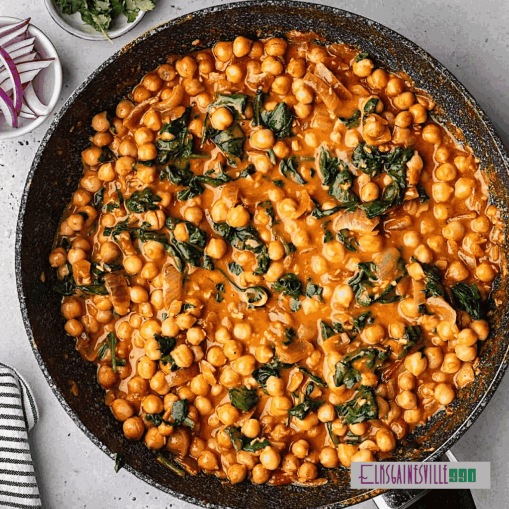 Chickpea and Vegetable Curry